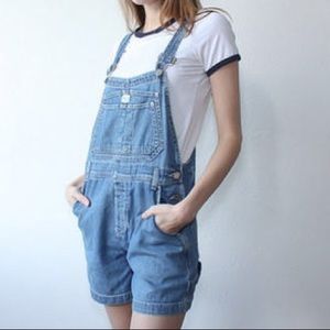 Calvin Klein short overalls NWT